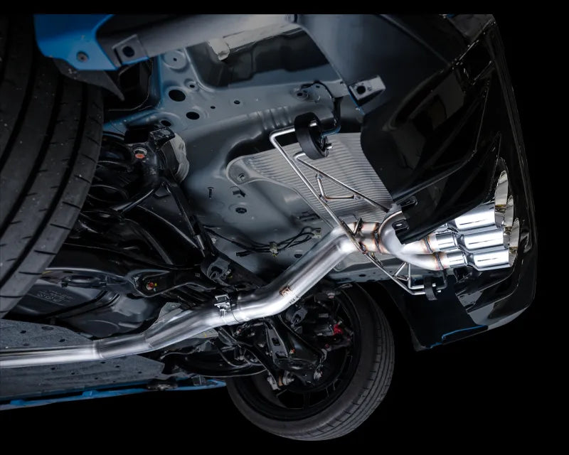 AWE Tuning Track Edition Exhaust for Honda Civic Type R 2023-2025 | 3" Diameter | Chrome Tips