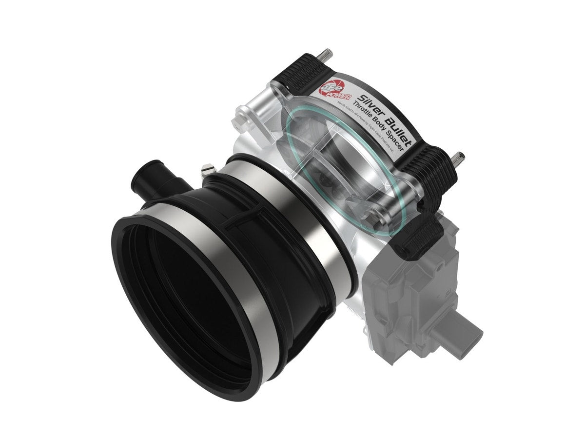 Silver Bullet Throttle Body Spacer Black