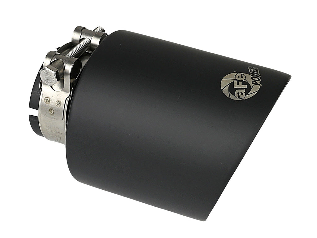 MACH Force-Xp 304 Stainless Steel Cat-Back Exhaust w/o Muffler Black (w/ NPP)