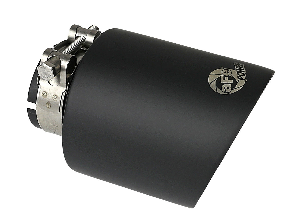 MACH Force-Xp 304 Stainless Steel Cat-Back Exhaust w/o Muffler Black (No NPP)