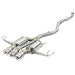 Takeda 3 IN 304 Stainless Steel Cat-Back Exhaust System w/ Tri-Carbon Tips