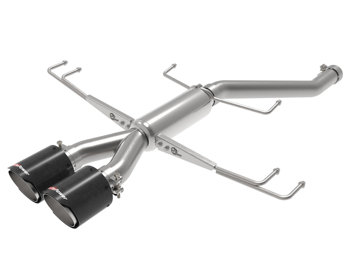 Takeda 2-1/2 IN 304 Stainless Steel Axle-Back Exhaust System