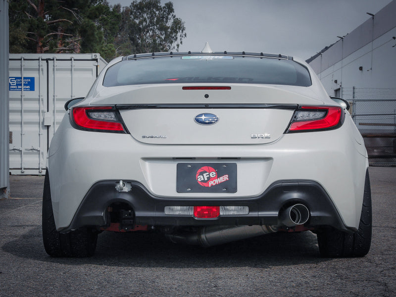 aFe GR86 / BRZ Takeda 3in 304 SS Cat-Back Exhaust System w/ Brushed Tip