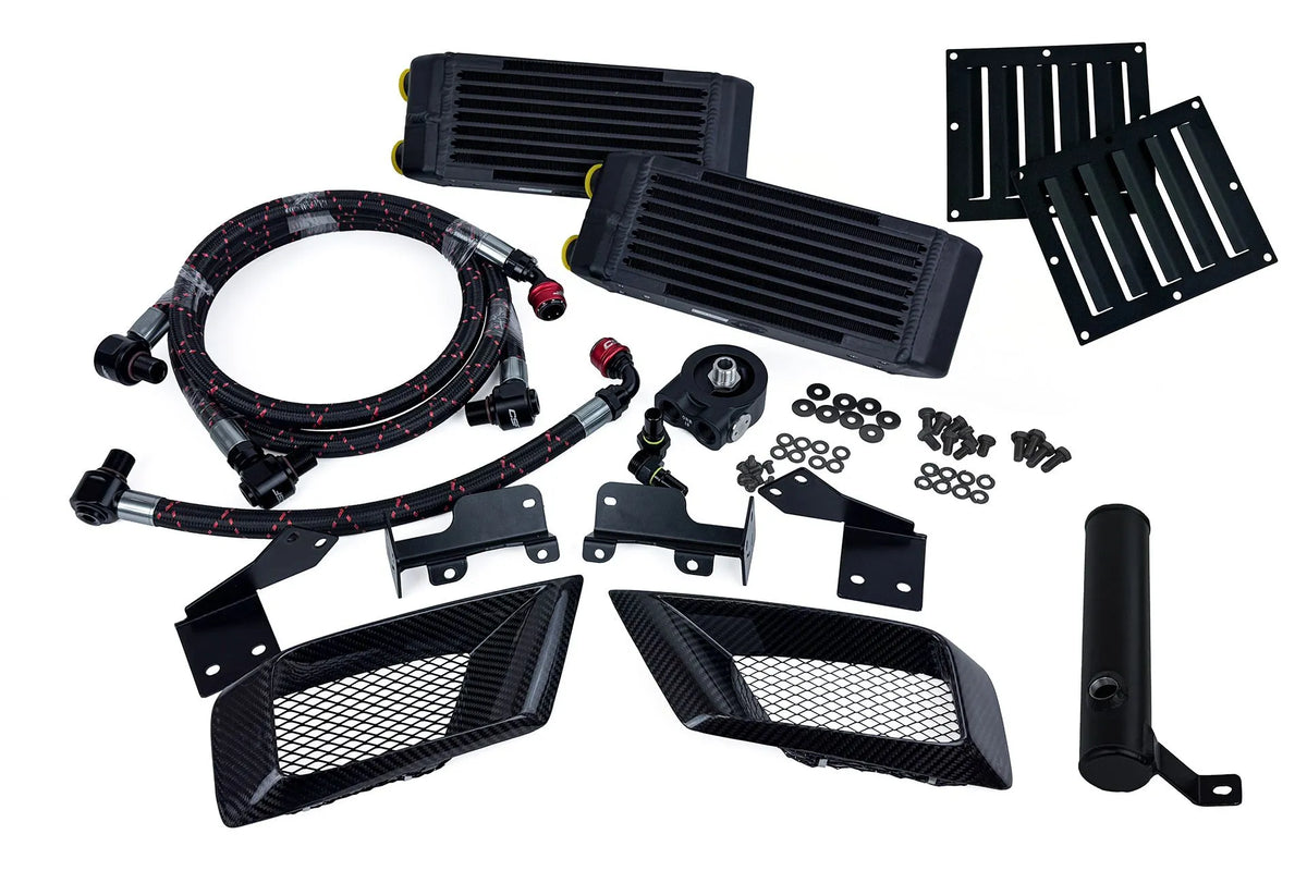 CSF Radiators FL5 Honda Civic Type R Dual Engine Oil Cooler Kit