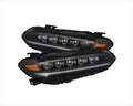 AlphaRex USA NOVA-Series Black Headlights for Honda Civic 2022-2025, LED Projectors