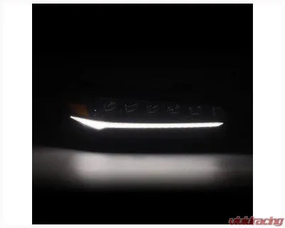 AlphaRex USA NOVA-Series Black Headlights for Honda Civic 2022-2025, LED Projectors