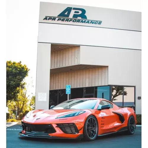 APR Performance Carbon Fiber Front Bumper Canard Chevrolet Corvette C8 2020+