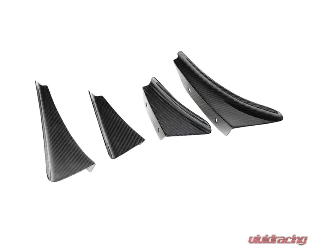 APR Performance Carbon Fiber Front Bumper Canards Honda FL5 Civic Type R 2023+