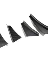 APR Performance Carbon Fiber Front Bumper Canards Honda FL5 Civic Type R 2023+