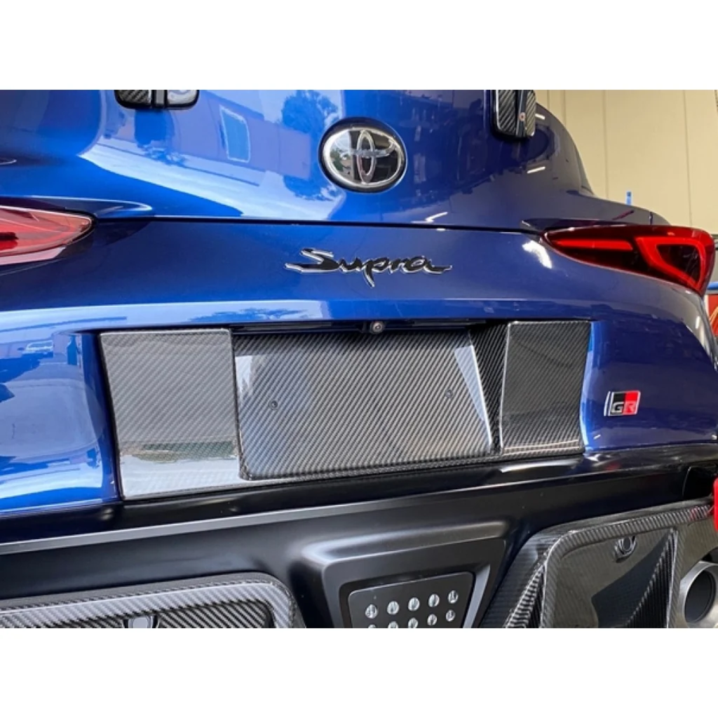 APR Performance GR Supra Carbon Fiber License Plate Backing