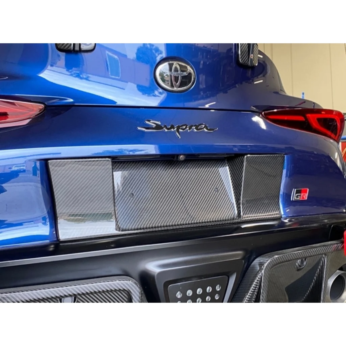 APR Performance GR Supra Carbon Fiber License Plate Backing