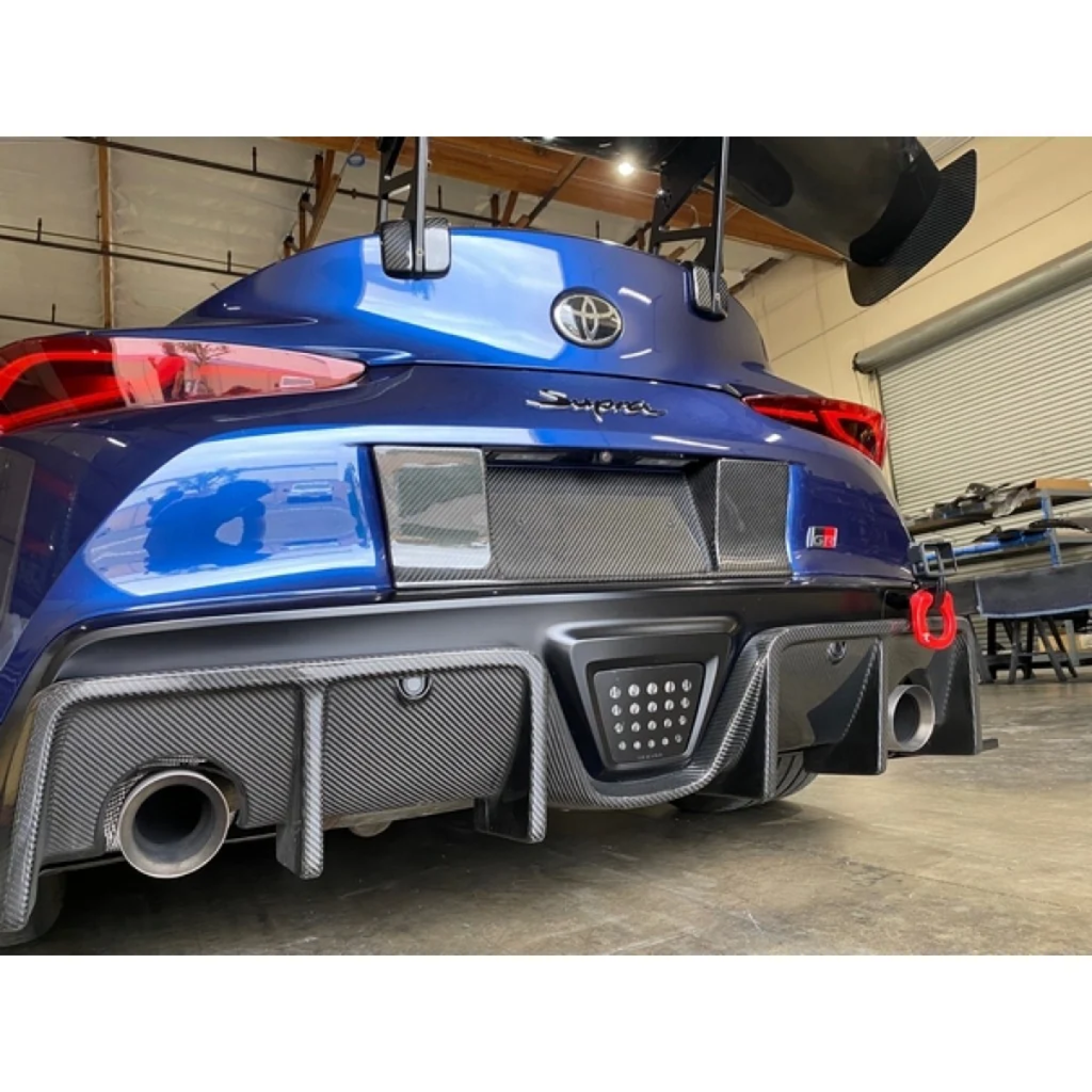 APR Performance GR Supra Carbon Fiber License Plate Backing
