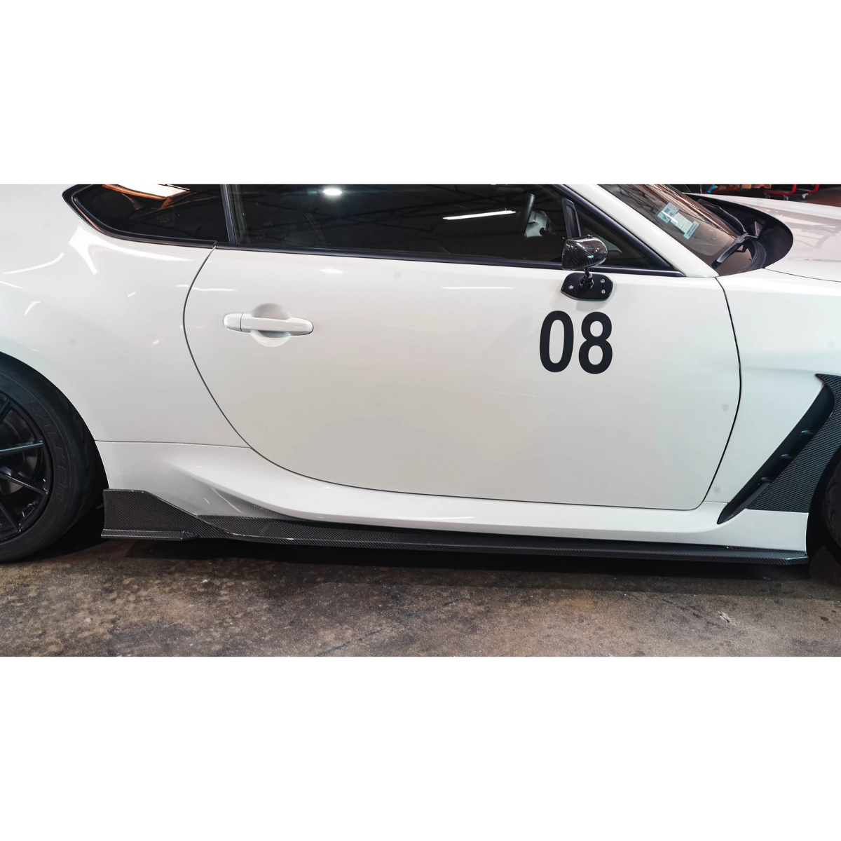 APR Performance GR86 / BRZ Carbon Fiber Side Rocker Extensions