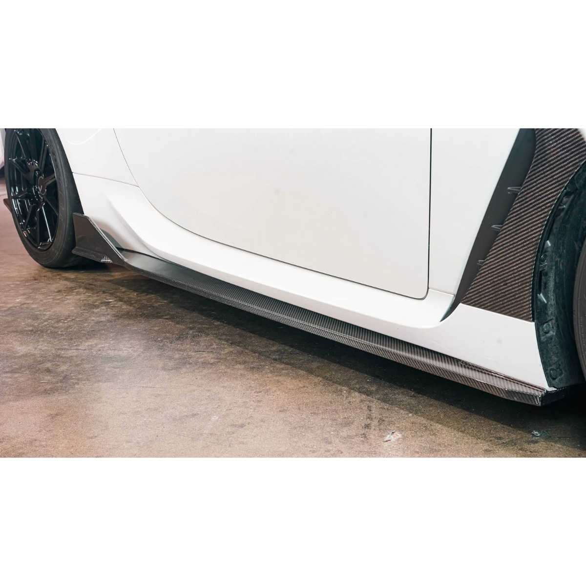 APR Performance GR86 / BRZ Carbon Fiber Side Rocker Extensions
