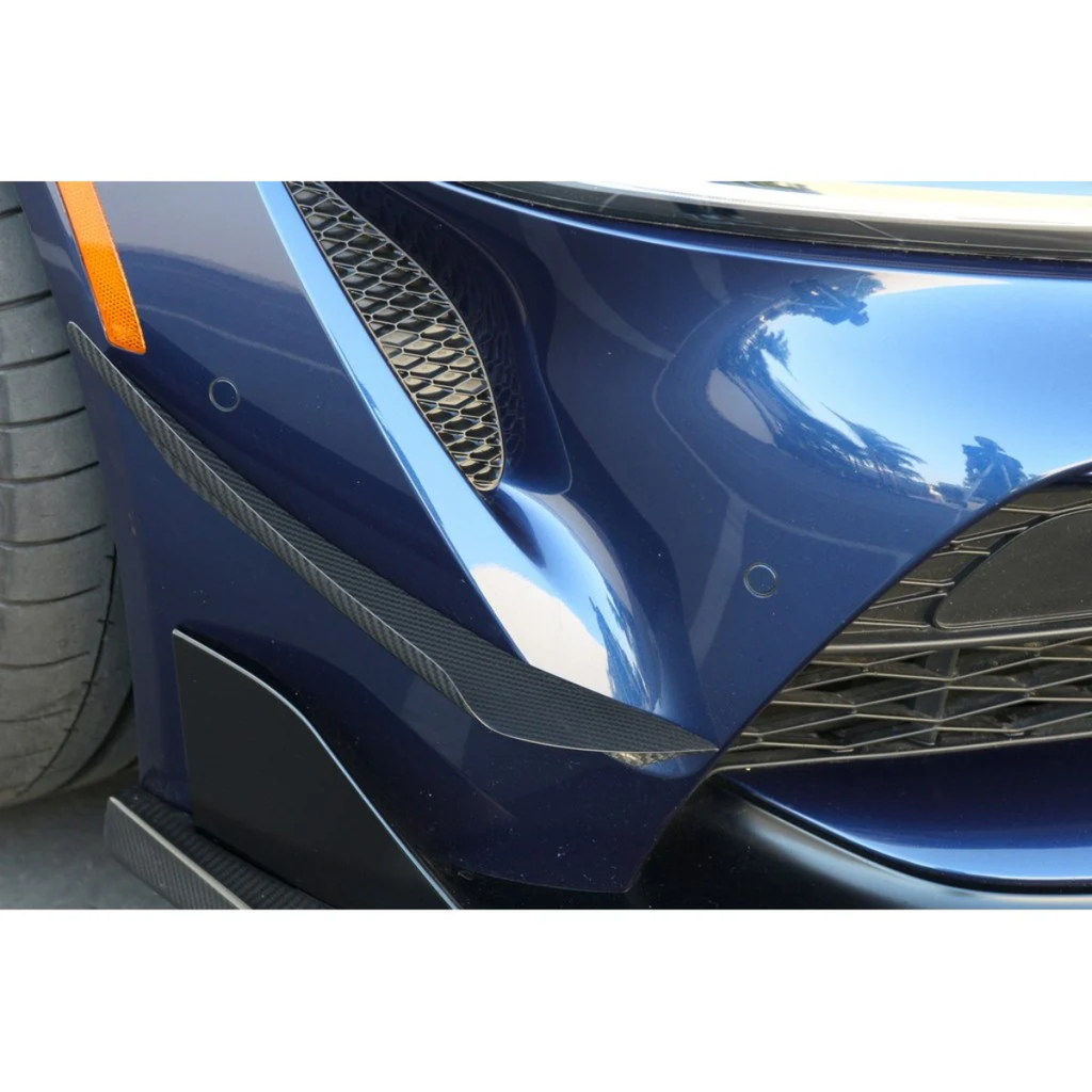 APR Performance GR Supra Carbon Fiber Front Bumper Canards