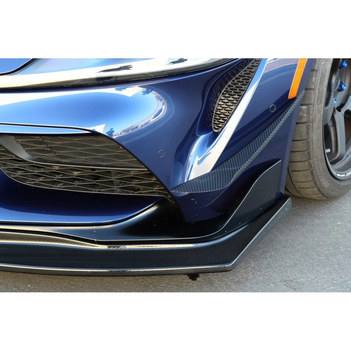 APR Performance GR Supra Carbon Fiber Front Bumper Canards