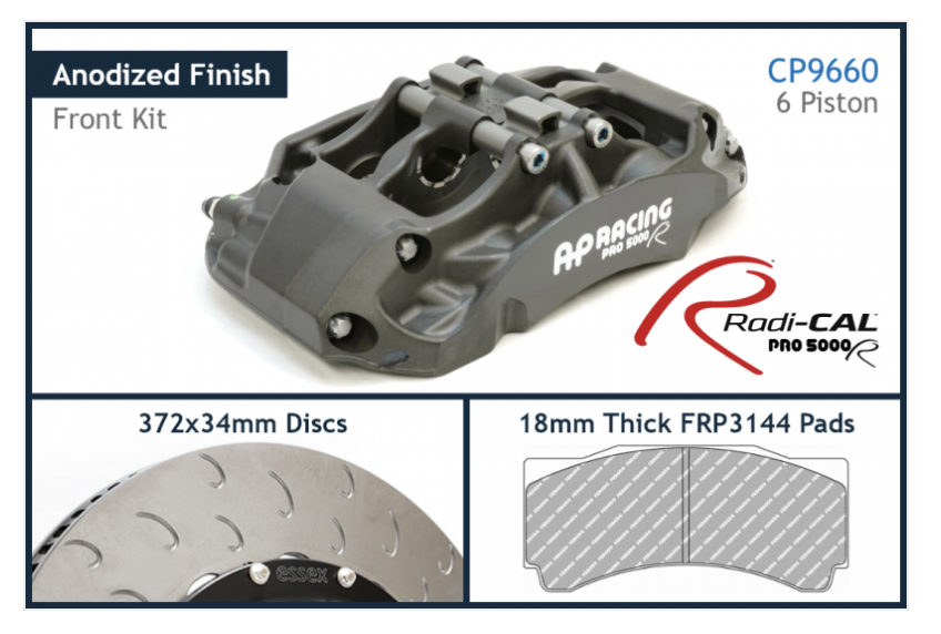 AP Racing Radi-CAL Competition Brake Kit | C8 Corvette All (Front)