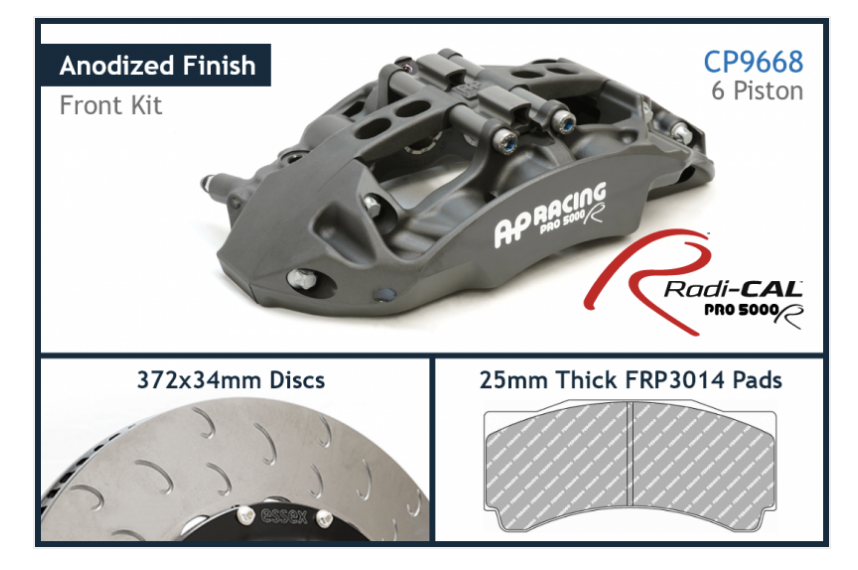AP Racing Radi-CAL Competition Brake Kit | C8 Corvette All (Front)