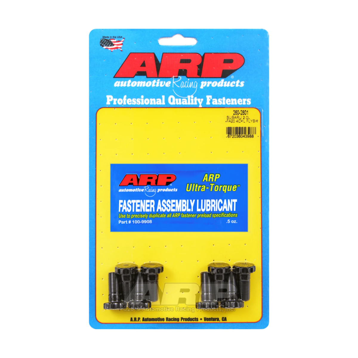 ARP GR86 / BRZ Flywheel Bolts