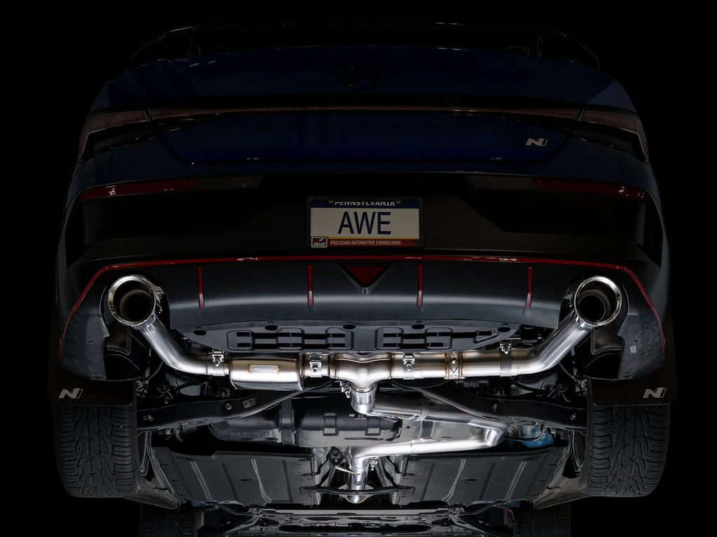 AWE SwitchPath Cat-Back Exhaust System 2022-2026 Elantra N