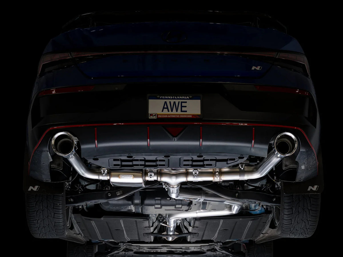 AWE SwitchPath Cat-Back Exhaust System 2022-2026 Elantra N