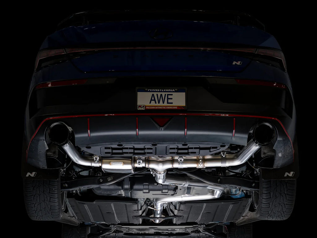AWE SwitchPath Cat-Back Exhaust System 2022-2026 Elantra N