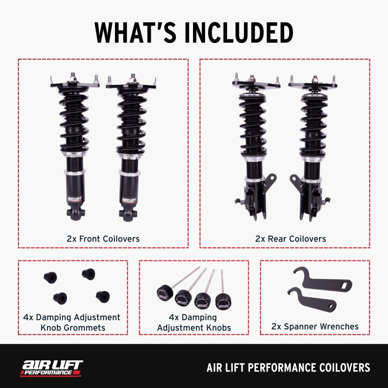 Air Lift Performance GR86 / BRZ Coilover Kit