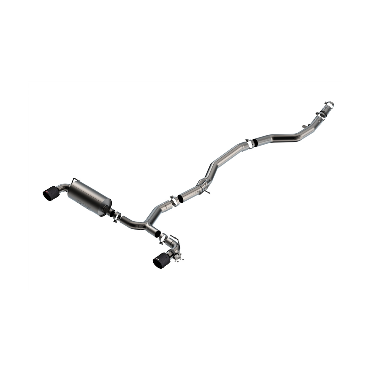 Borla Toyota GR Supra B58 3in ATAK Catback Exhaust - Carbon Fiber Tips