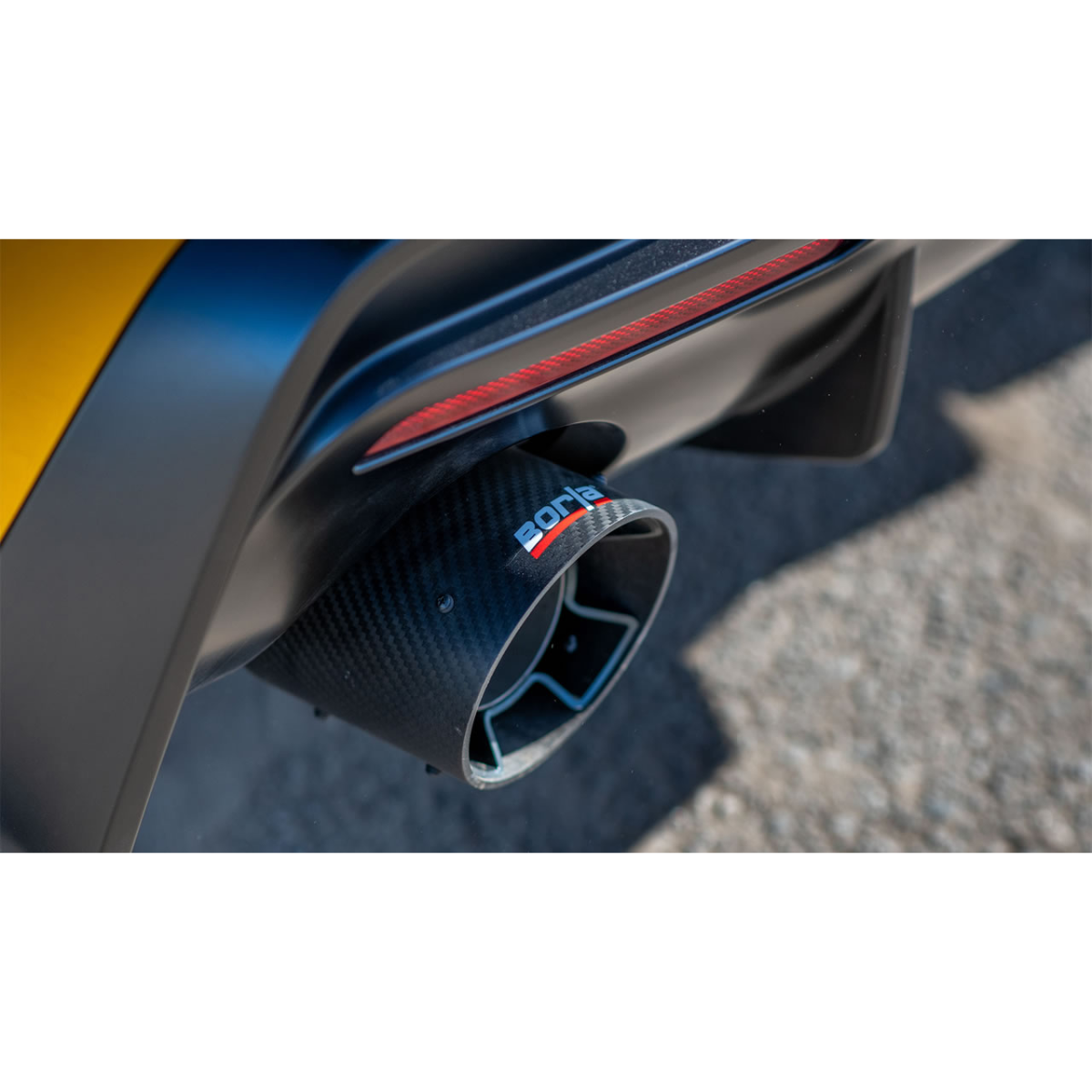 Borla Toyota GR Supra B58 3in ATAK Catback Exhaust - Carbon Fiber Tips