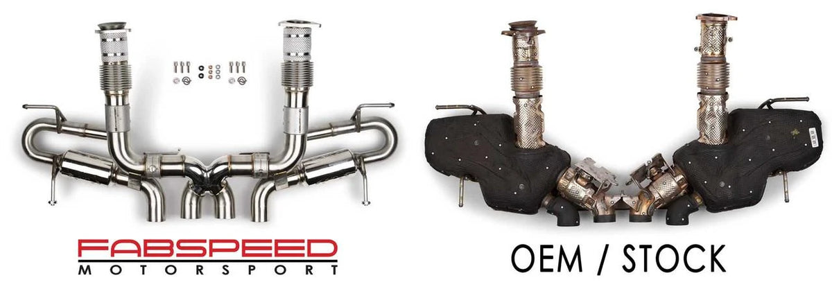 Fabspeed Chevrolet Corvette C8 Z06 Valved Cat-Back Exhaust System (2023+)
