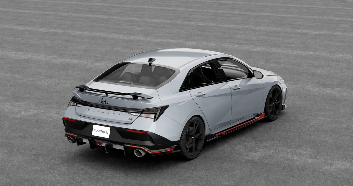 VP Motorworks ELANTRA N facelifted 2024+ Carbon Fiber Body Kit