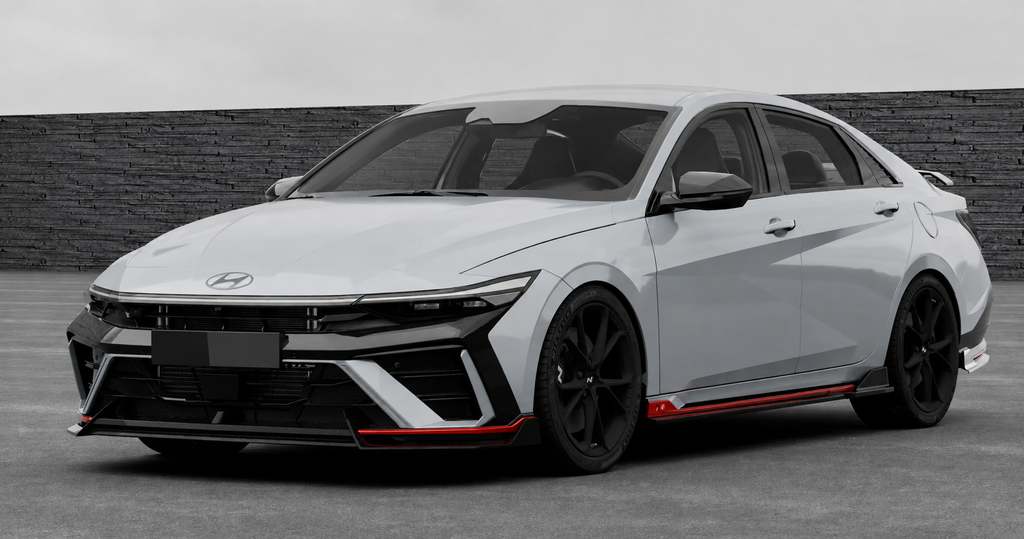 VP Motorworks ELANTRA N facelifted 2024+ Carbon Fiber Body Kit