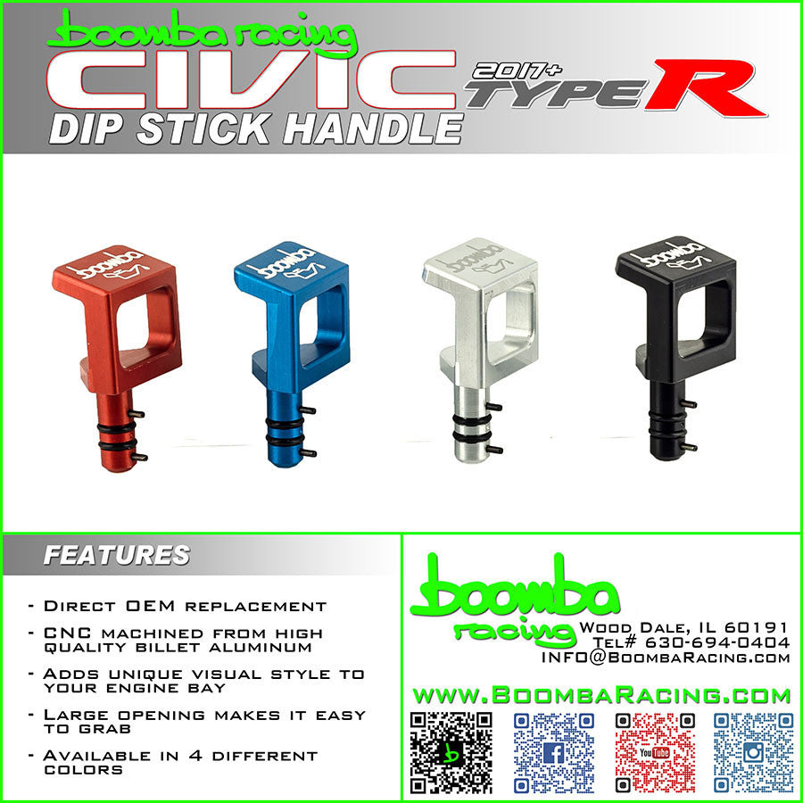 Dipstick Handle Billet Aluminum for Civic Type R