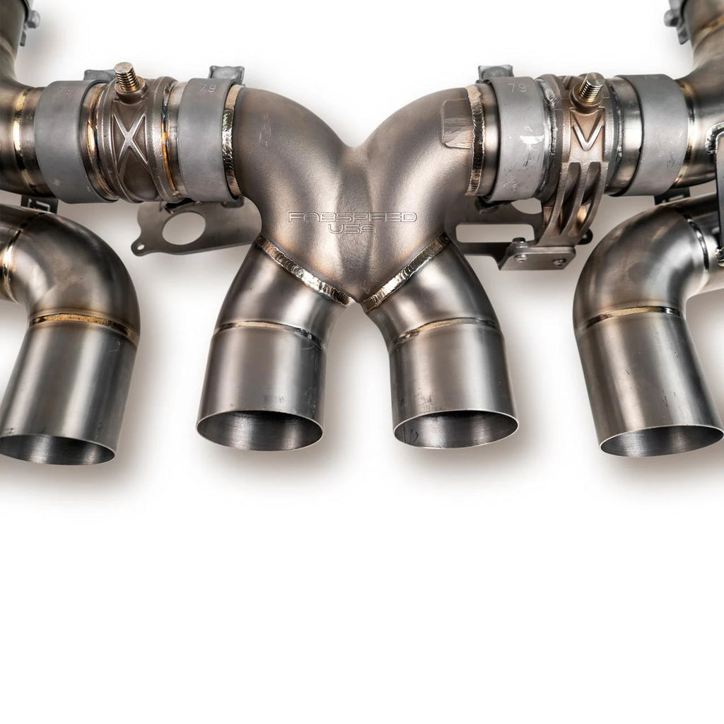 Fabspeed Chevrolet Corvette C8 Z06 Titanium Valved Cat-Back Exhaust System (2023+)
