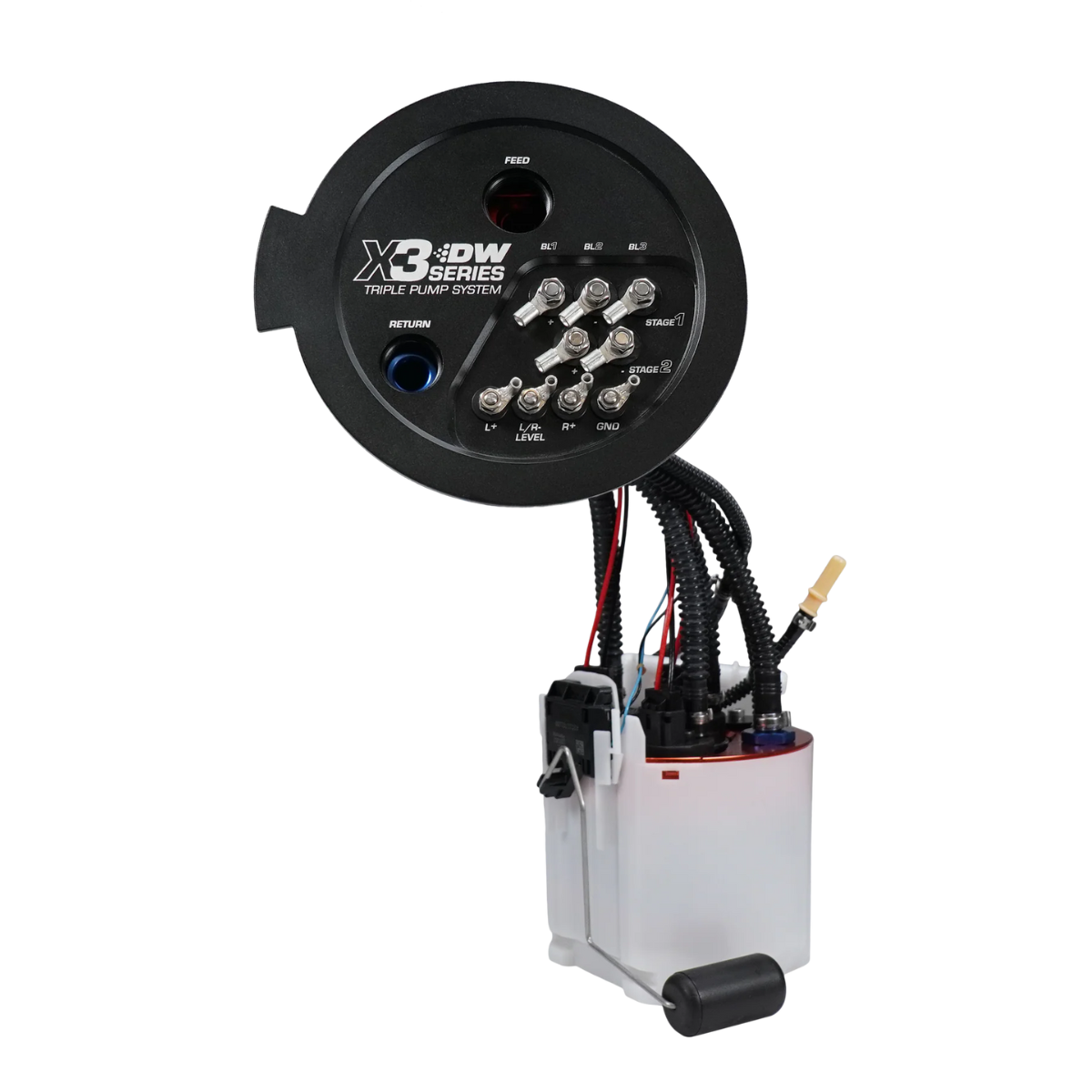 DeatschWerks GR Supra X3 Series Triple DW420 Fuel Pump Module