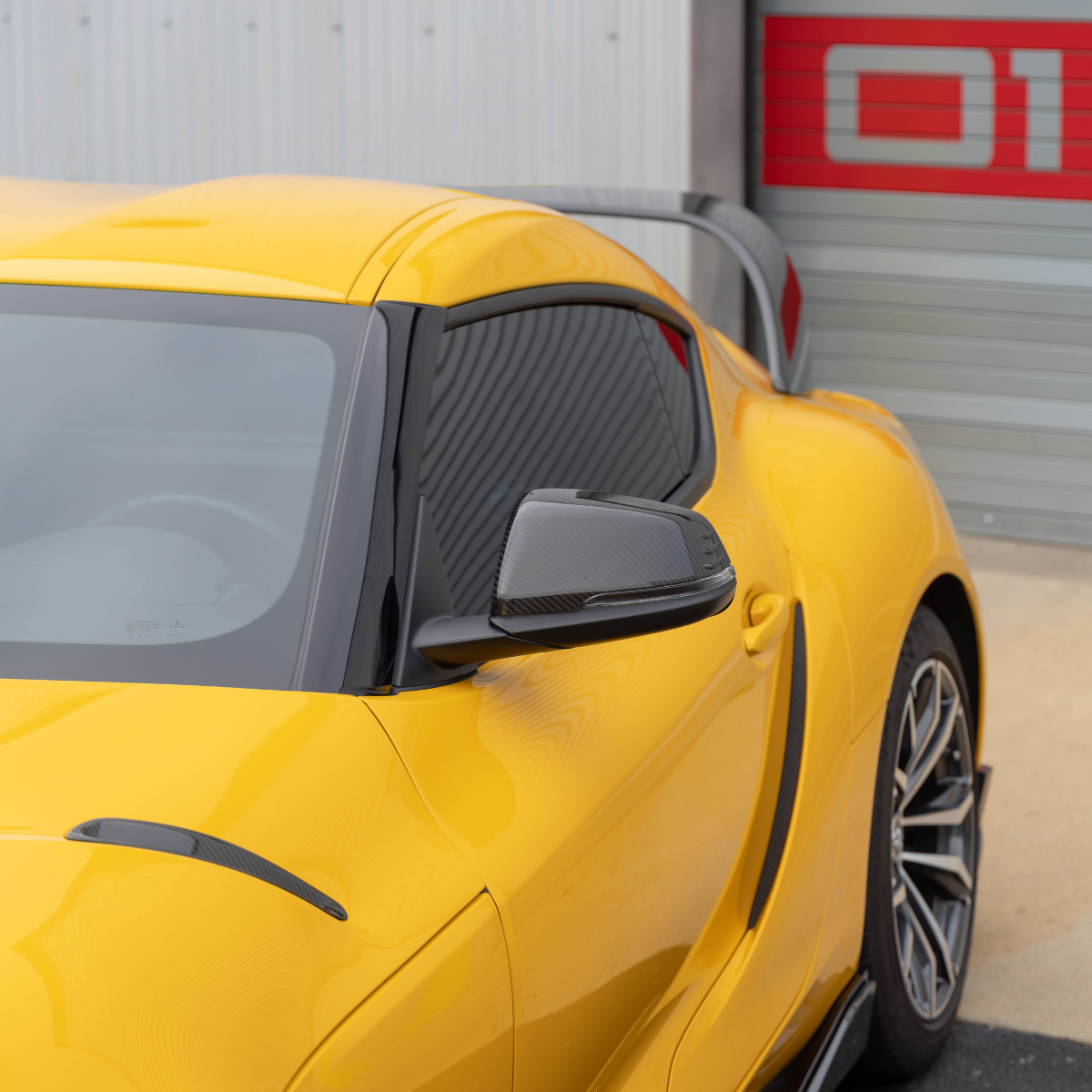 Dinan GR Supra Carbon Fiber Mirror Cover Set