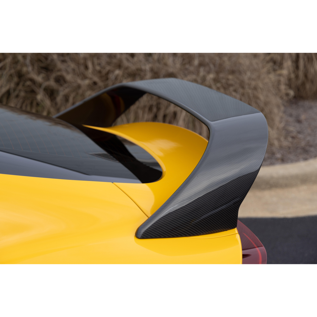 Dinan GR Supra Carbon Fiber High-Rise Rear Spoiler