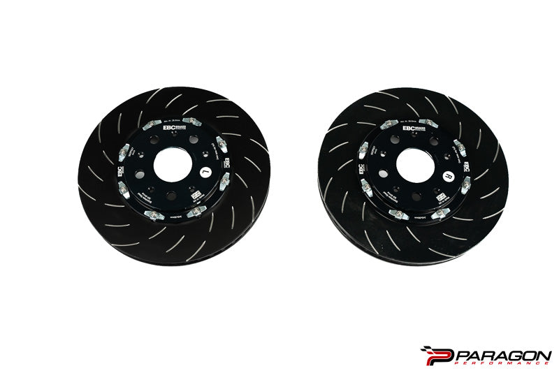 EBC C8 Corvette Stingray Z51 Rear 2pc Rotors - 350x27mm