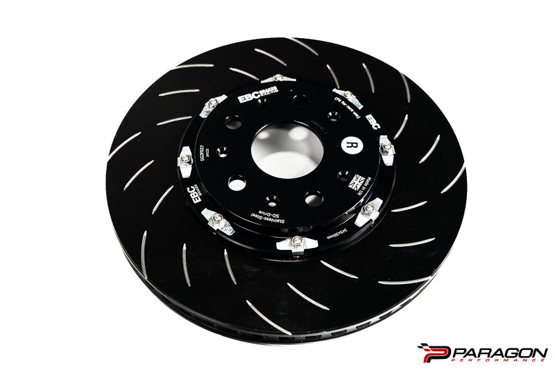 EBC C8 Corvette Stingray Z51 Rear 2pc Rotors - 350x27mm