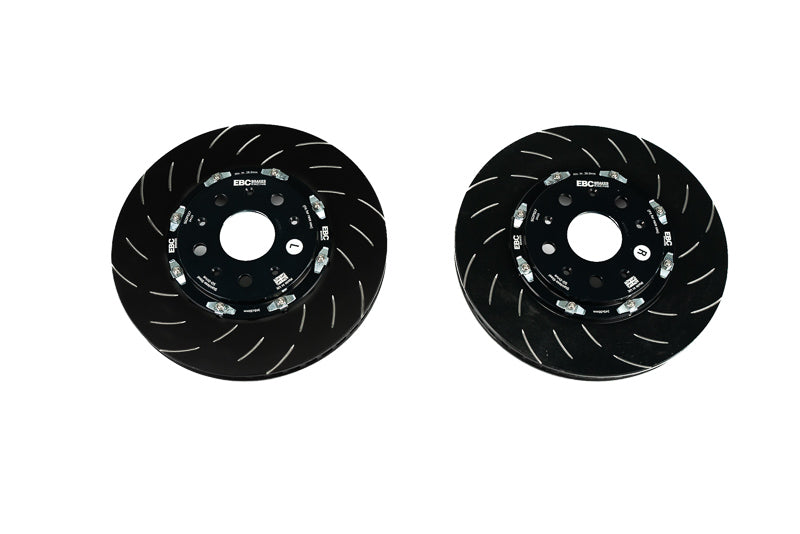 EBC C8 Corvette Stingray Z51 Rear 2pc Rotors - 350x27mm