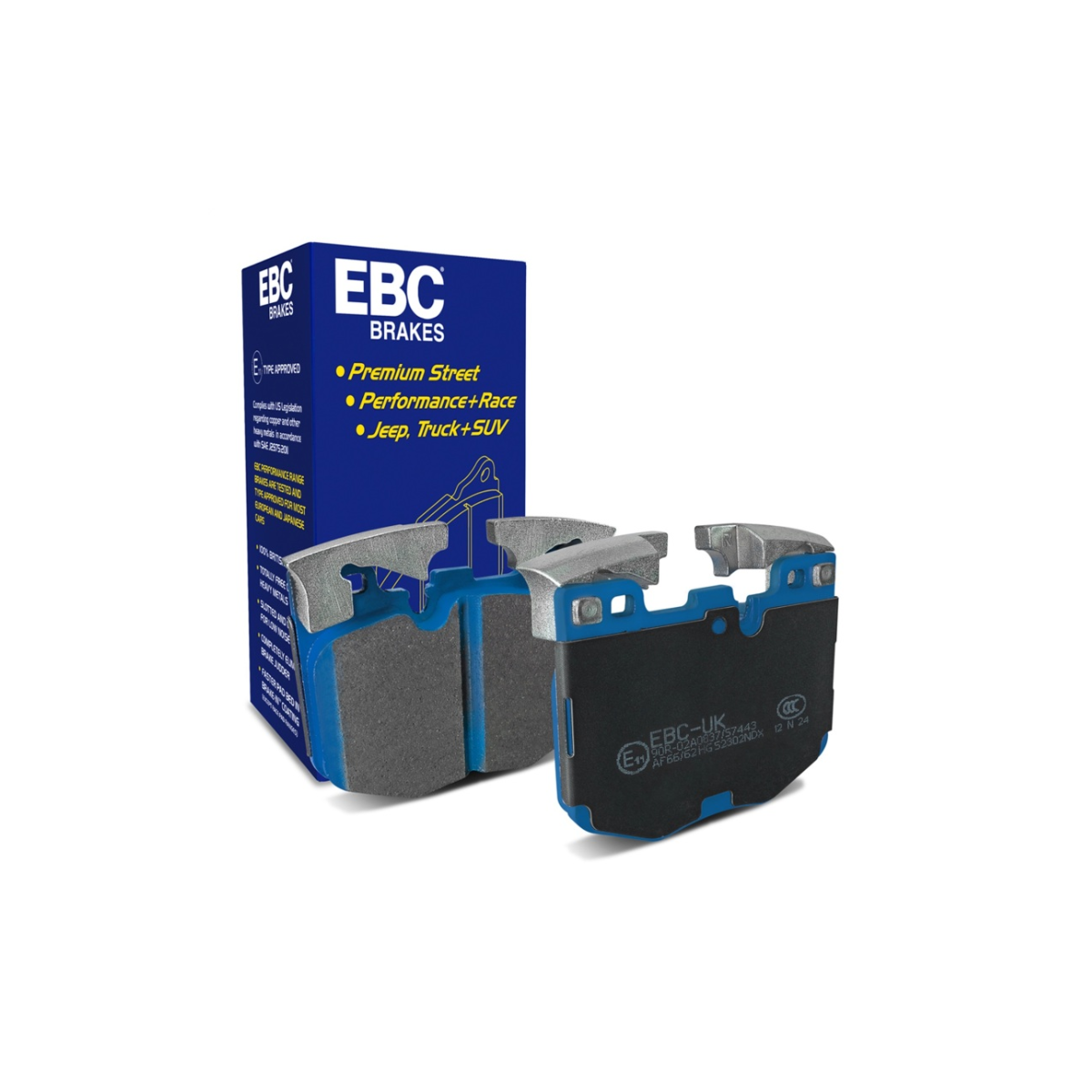 EBC GR Supra B58 Bluestuff Brake Pads - Front
