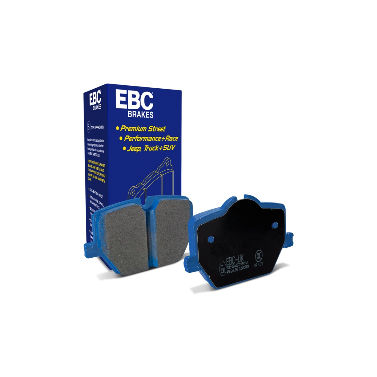 EBC GR Supra B58 Bluestuff Brake Pads - Rear