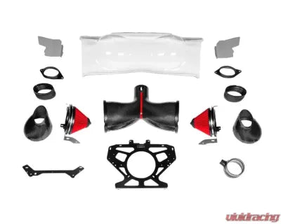 Eventuri Carbon Intake System for Chevrolet C8 Corvette 2020-2024, Black Carbon Fiber