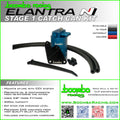 Stage 1 Catch Can Kit Billet Aluminum for Hyundai Elantra N