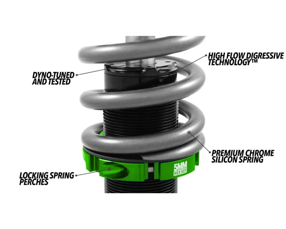 Fortune Auto 500 Series Coilovers True Style Rear for Honda Civic Type R 2023+