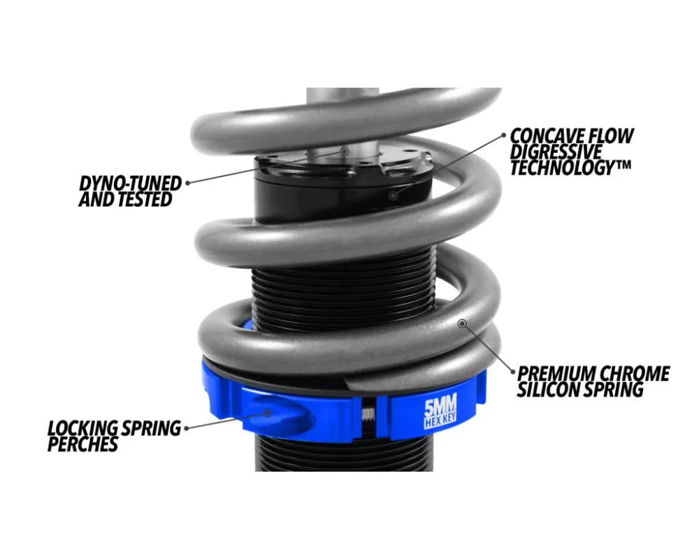 Fortune Auto 510 Series Coilovers for Honda Civic Type R 2023+, Separate Style Rear