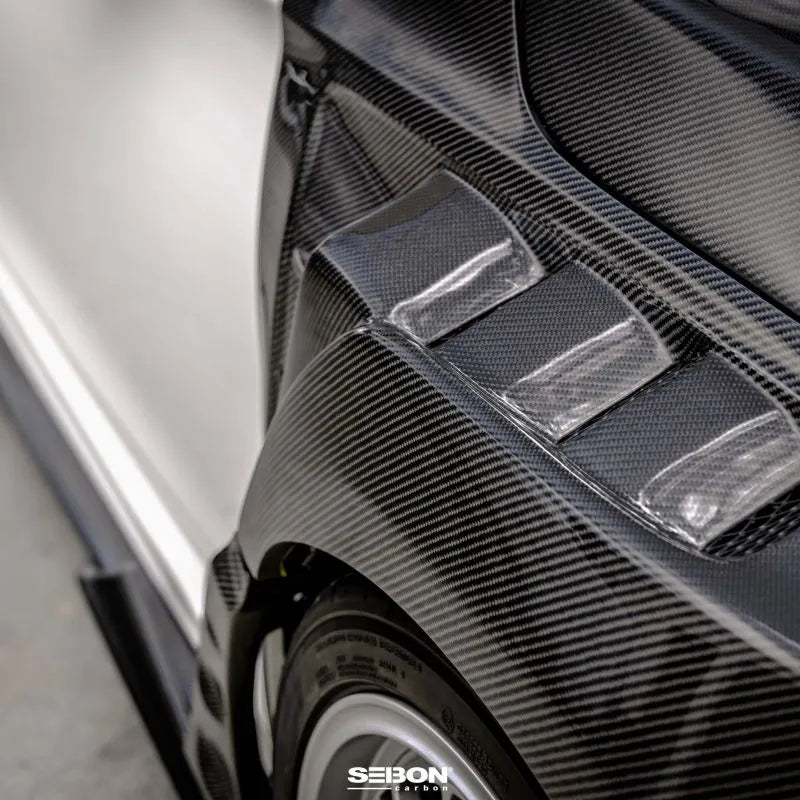 Seibon MB-Style Carbon Fiber Fenders Honda Civic Type-R Base 2023-2025