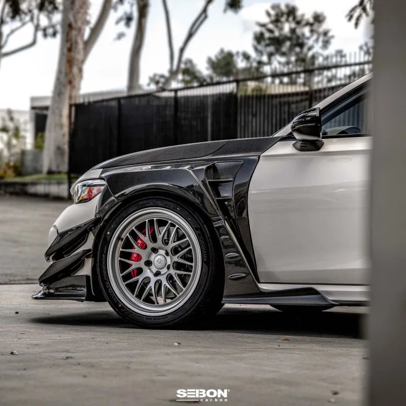 Seibon MB-Style Carbon Fiber Fenders Honda Civic Type-R Base 2023-2025