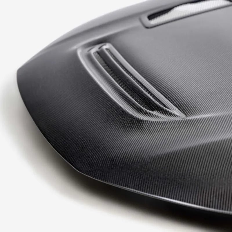 Seibon GT-Style Double-Sided Carbon Fiber Hood Honda Civic Type-R Base 2023-2025