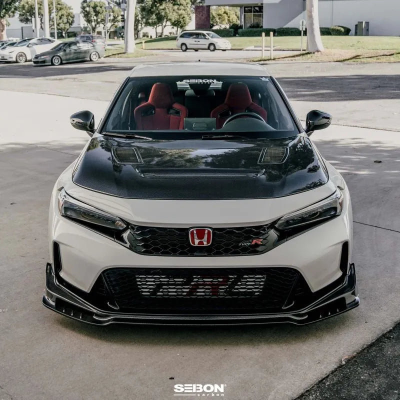 Seibon GT-Style Double-Sided Carbon Fiber Hood Honda Civic Type-R Base 2023-2025